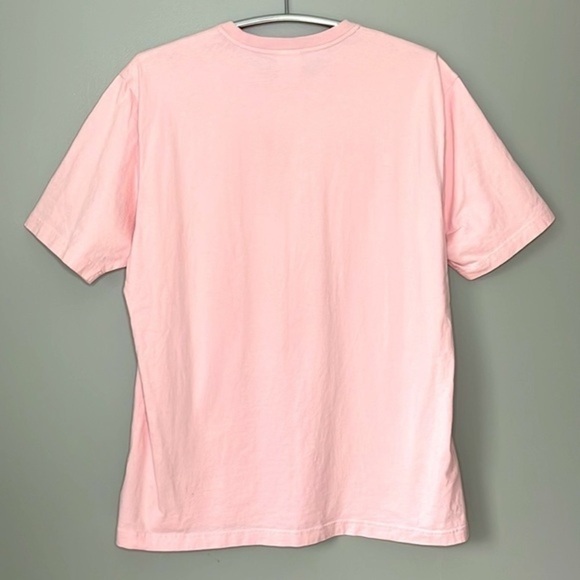 BROOKS BROTHERS | Men’s Embroidered BROOKS BROTHERS Logo 100% Cotton Pink Shirt - Picture 7 of 7
